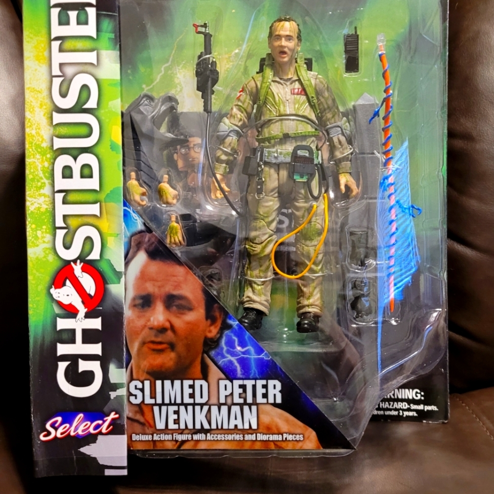 Slimed Peter Venkman - Deluxe action figure with accessories